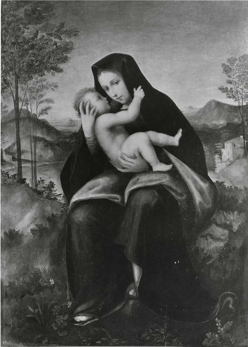 Madonna col Bambino - Catalogo Federico Zeriu